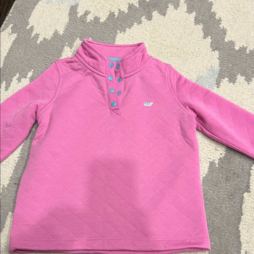 Vineyard Vines Kids Pink Quilted